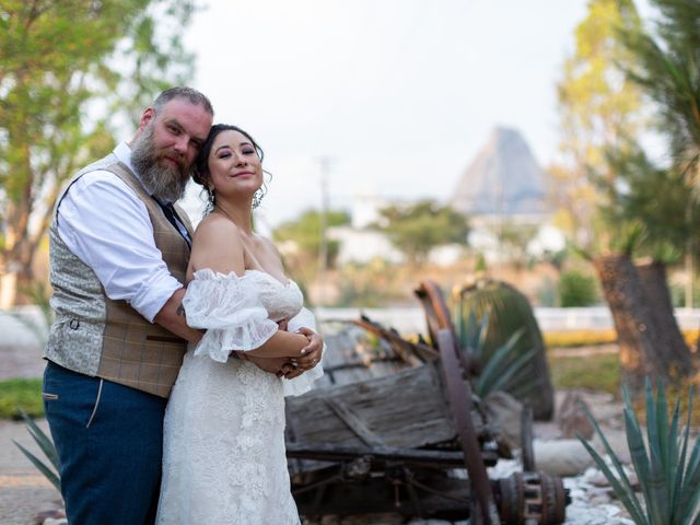 La boda de David y Diana en Bernal, Querétaro 98