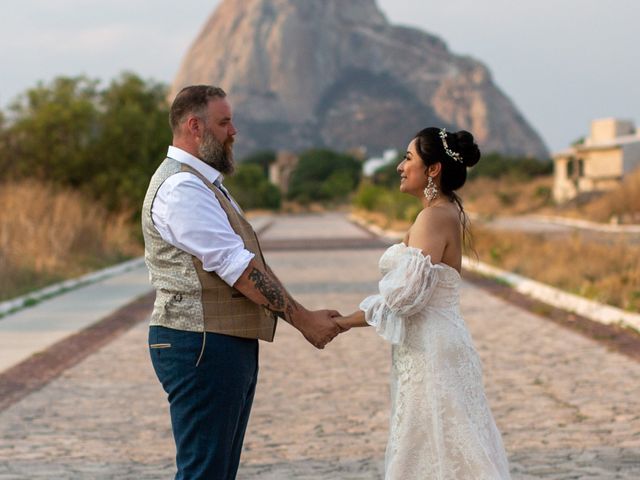 La boda de David y Diana en Bernal, Querétaro 101