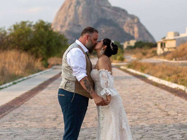 La boda de David y Diana en Bernal, Querétaro 103
