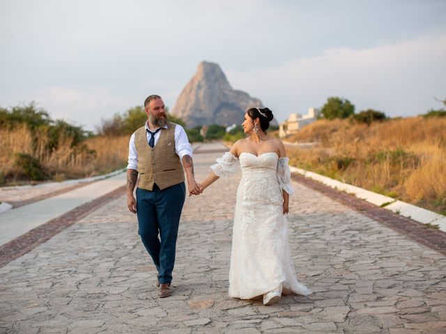 La boda de David y Diana en Bernal, Querétaro 104