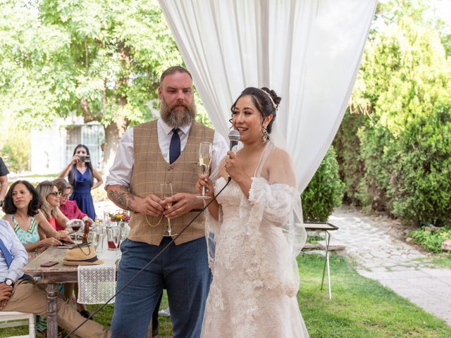 La boda de David y Diana en Bernal, Querétaro 129