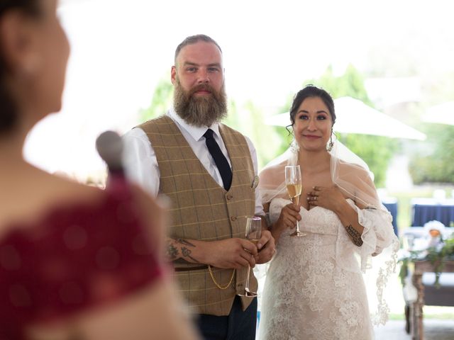 La boda de David y Diana en Bernal, Querétaro 135