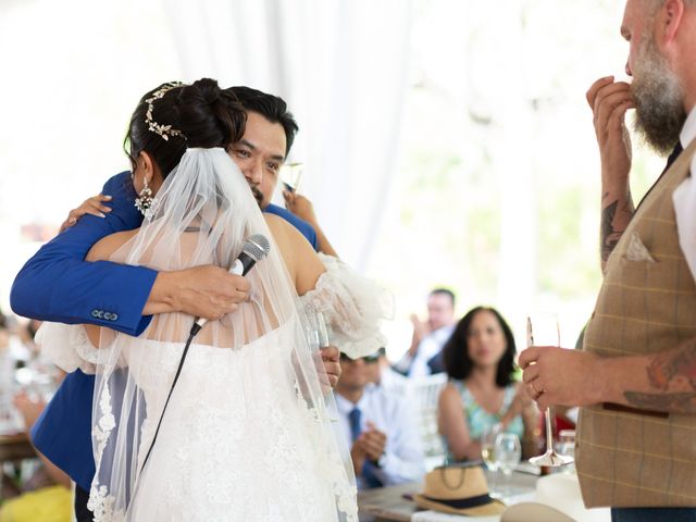 La boda de David y Diana en Bernal, Querétaro 140