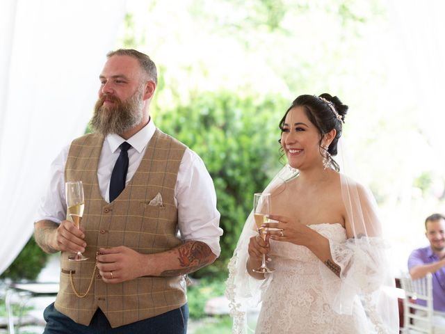 La boda de David y Diana en Bernal, Querétaro 146