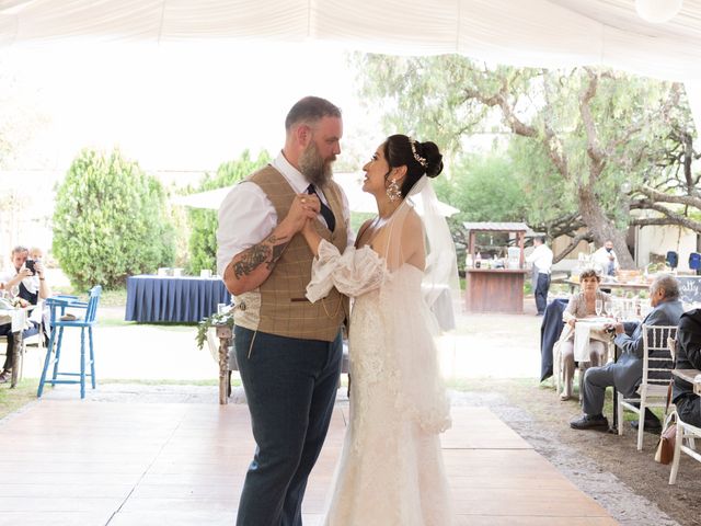 La boda de David y Diana en Bernal, Querétaro 152