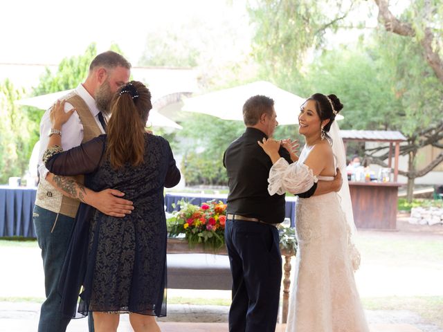 La boda de David y Diana en Bernal, Querétaro 173