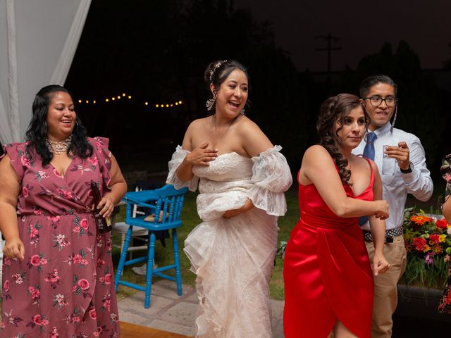 La boda de David y Diana en Bernal, Querétaro 199