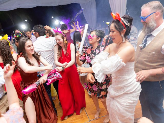 La boda de David y Diana en Bernal, Querétaro 208