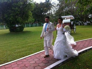 La boda de Lily y David