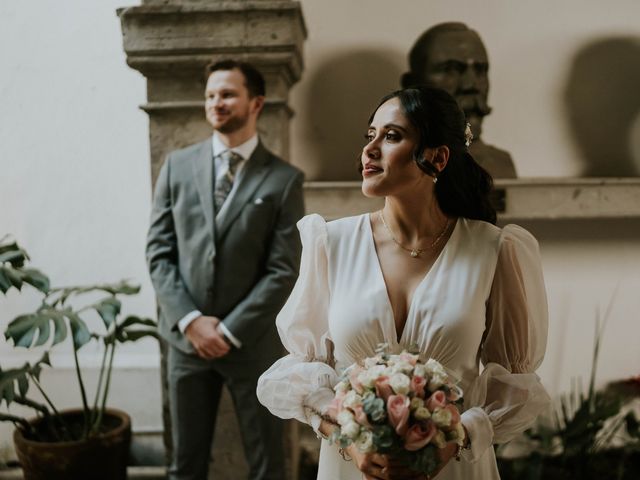 La boda de Lawrence y Estefanía en Cuauhtémoc, Ciudad de México 41