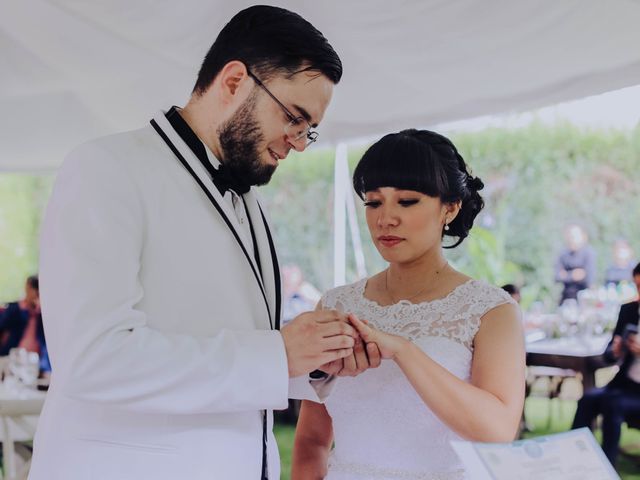 La boda de Alberto y Harumi en León, Guanajuato 54