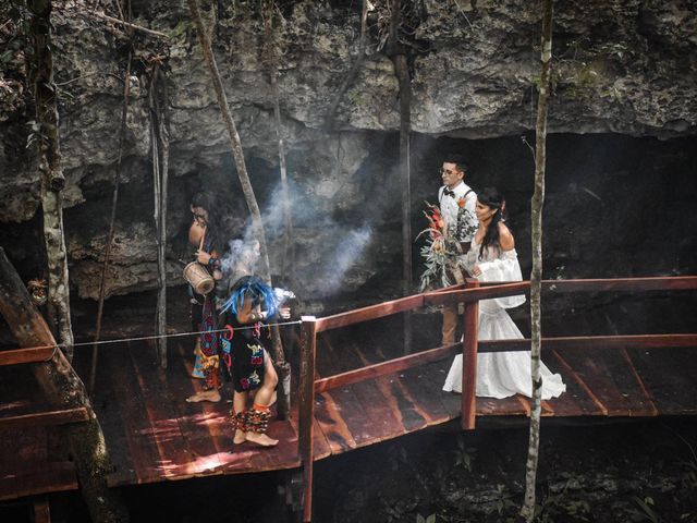 La boda de Chris y Steff en Playa del Carmen, Quintana Roo 10