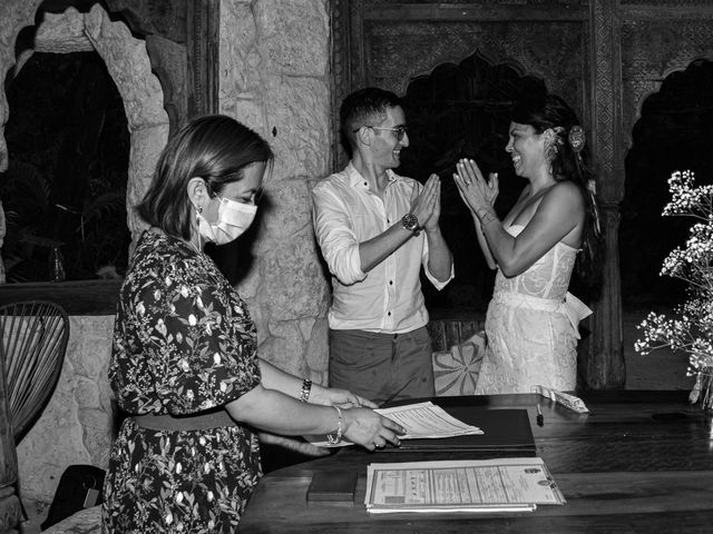 La boda de Chris y Steff en Playa del Carmen, Quintana Roo 15