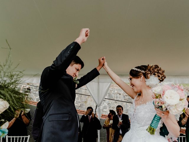 La boda de Álex y Leslie en Huixquilucan, Estado México 34