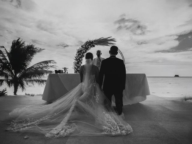 La boda de Octavio y Sofía en Puerto Morelos, Quintana Roo 1