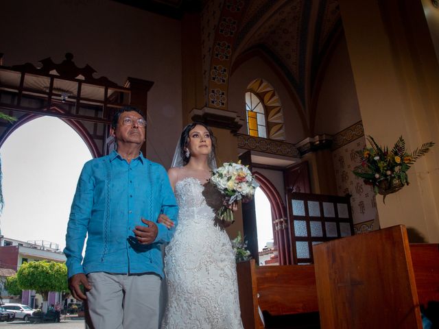 La boda de David y Flor en Acatlán, Veracruz 1