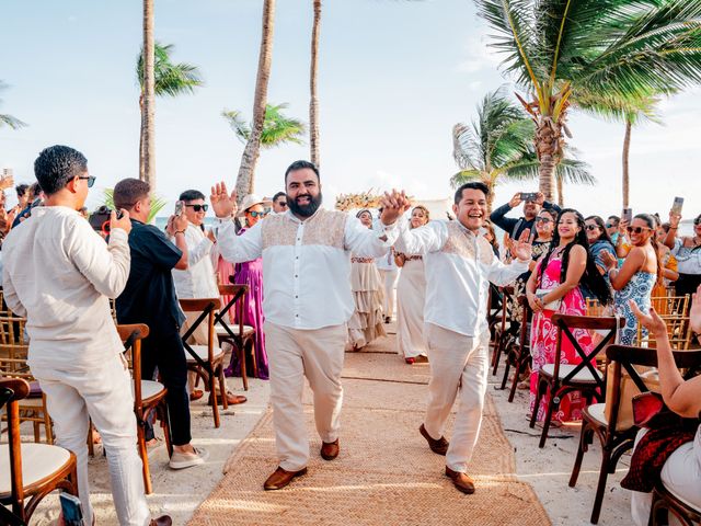 La boda de Israel y Luis en Playa del Carmen, Quintana Roo 11