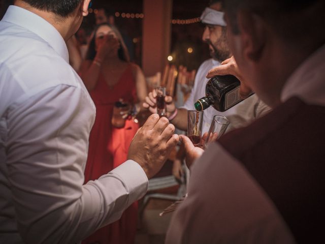 La boda de Omar y Cinthia en Bahía de Banderas, Nayarit 135