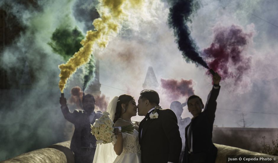 La boda de Noé y Andrea en Tlaxco, Tlaxcala