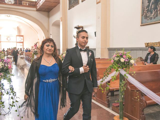 La boda de David y Adriana en Texcoco, Estado México 15