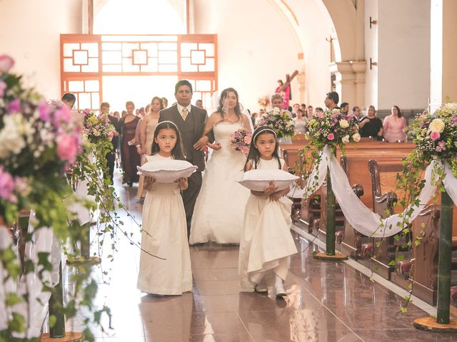 La boda de David y Adriana en Texcoco, Estado México 16