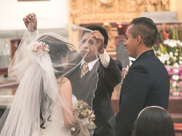 La boda de David y Adriana en Texcoco, Estado México 17