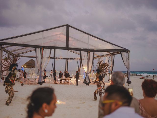 La boda de Nick y Dhyana en Cancún, Quintana Roo 26