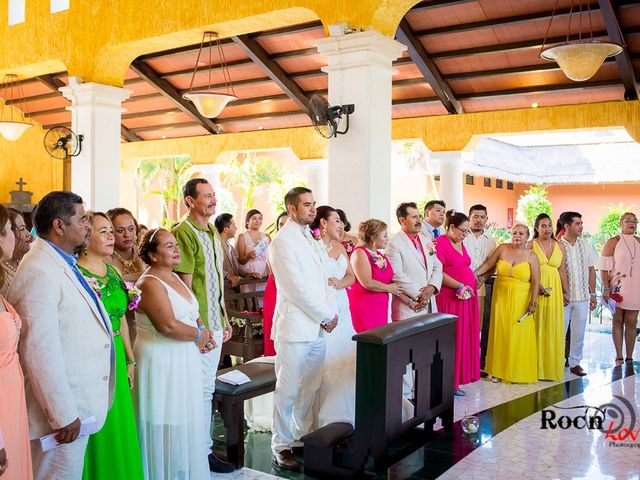 La boda de Ángel Eduardo y Alejandra en Puerto Aventuras, Quintana Roo 7