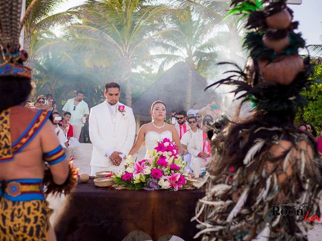 La boda de Ángel Eduardo y Alejandra en Puerto Aventuras, Quintana Roo 8
