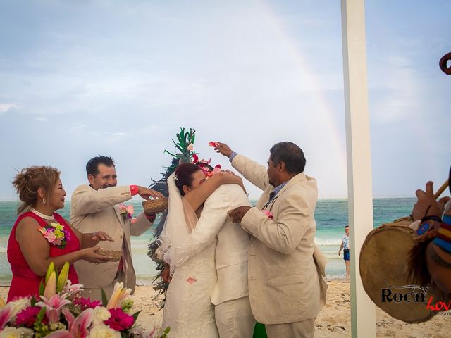 La boda de Ángel Eduardo y Alejandra en Puerto Aventuras, Quintana Roo 9