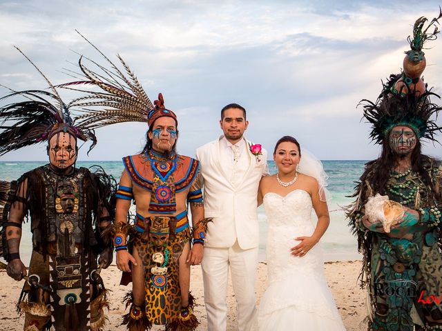 La boda de Ángel Eduardo y Alejandra en Puerto Aventuras, Quintana Roo 10