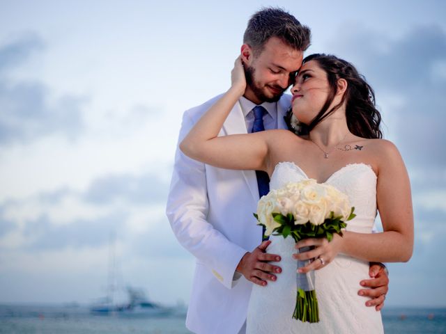 La boda de Bryce y Kearsten en Cancún, Quintana Roo 16