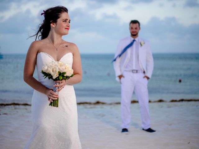 La boda de Bryce y Kearsten en Cancún, Quintana Roo 17