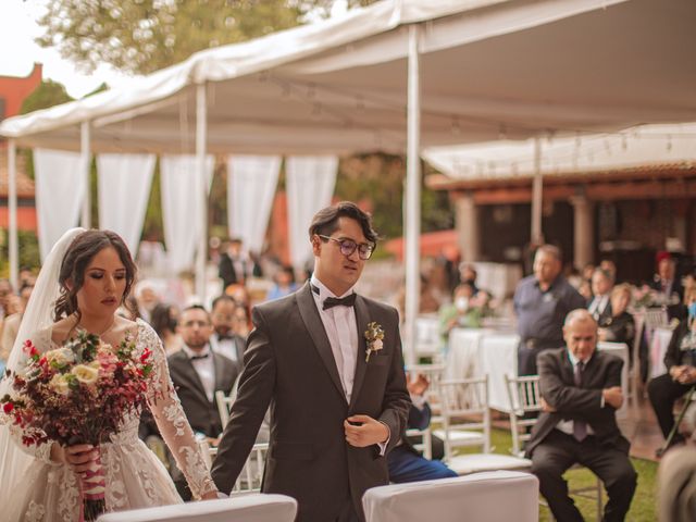 La boda de José y Karla en Tepotzotlán, Estado México 41
