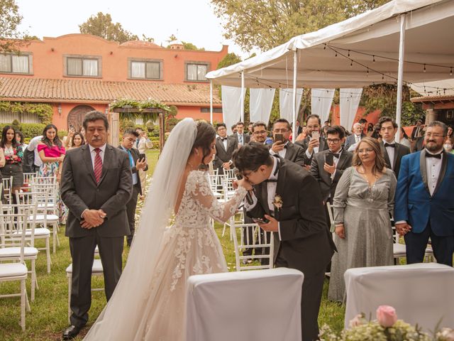 La boda de José y Karla en Tepotzotlán, Estado México 44