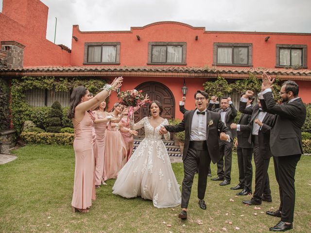La boda de José y Karla en Tepotzotlán, Estado México 57