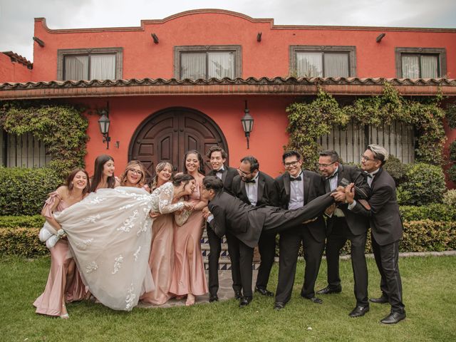 La boda de José y Karla en Tepotzotlán, Estado México 58