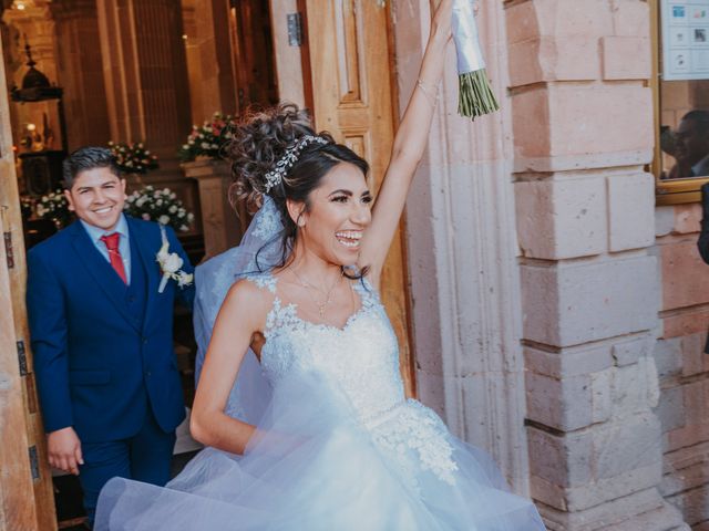 La boda de Adán y Violeta en Lagos de Moreno, Jalisco 11