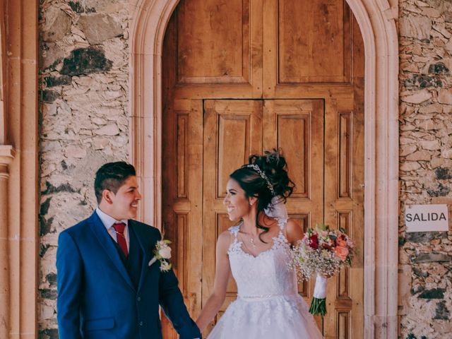 La boda de Adán y Violeta en Lagos de Moreno, Jalisco 14