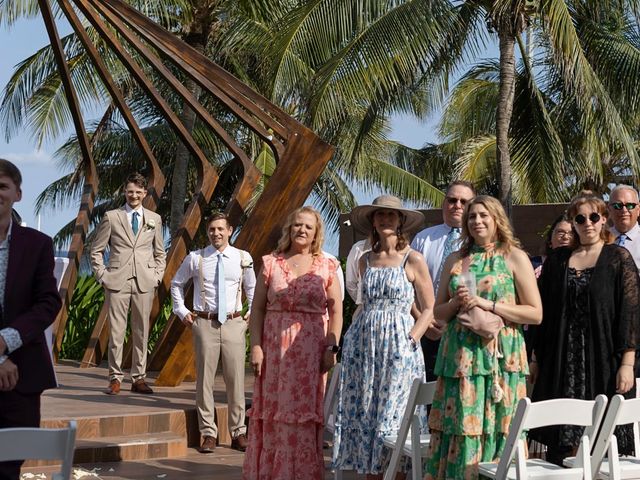 La boda de Seth y Claire en Playa del Carmen, Quintana Roo 32