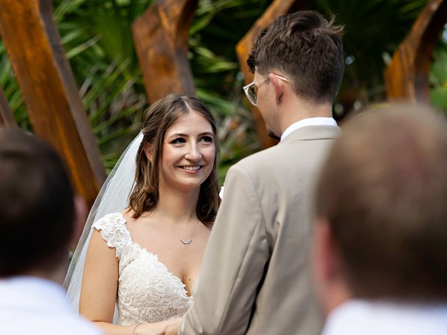 La boda de Seth y Claire en Playa del Carmen, Quintana Roo 40