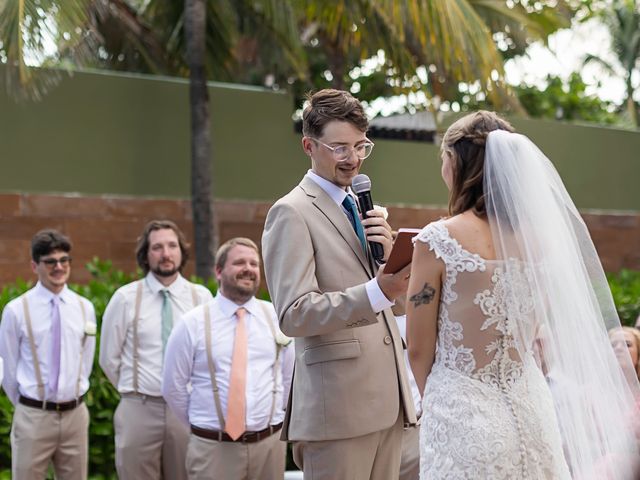 La boda de Seth y Claire en Playa del Carmen, Quintana Roo 43