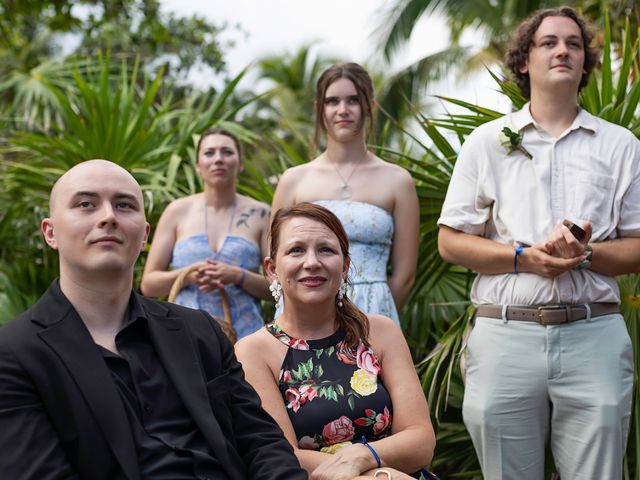 La boda de Seth y Claire en Playa del Carmen, Quintana Roo 44