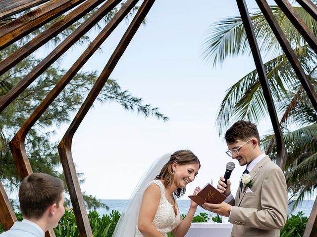 La boda de Seth y Claire en Playa del Carmen, Quintana Roo 45