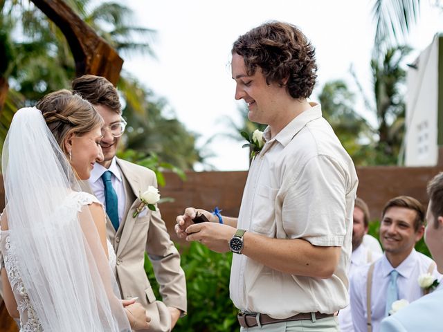 La boda de Seth y Claire en Playa del Carmen, Quintana Roo 50