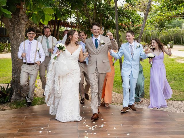 La boda de Seth y Claire en Playa del Carmen, Quintana Roo 63