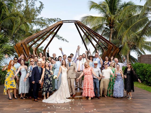 La boda de Seth y Claire en Playa del Carmen, Quintana Roo 65
