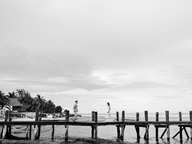 La boda de Seth y Claire en Playa del Carmen, Quintana Roo 86