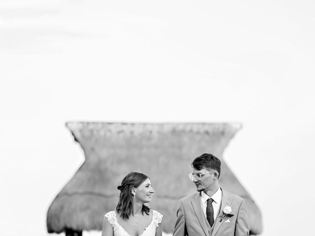 La boda de Seth y Claire en Playa del Carmen, Quintana Roo 87