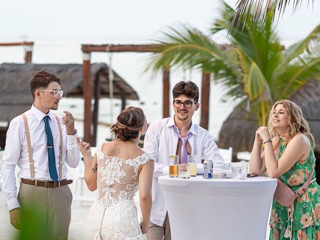 La boda de Seth y Claire en Playa del Carmen, Quintana Roo 97